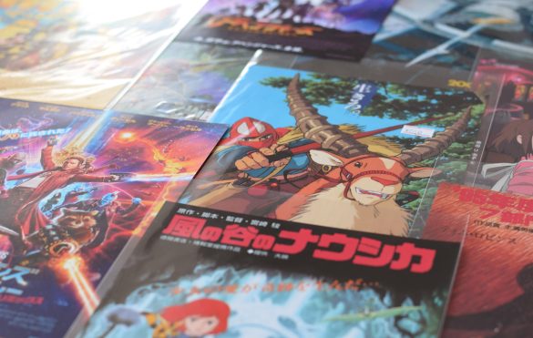 Pile de Mangas japonais en scantrad