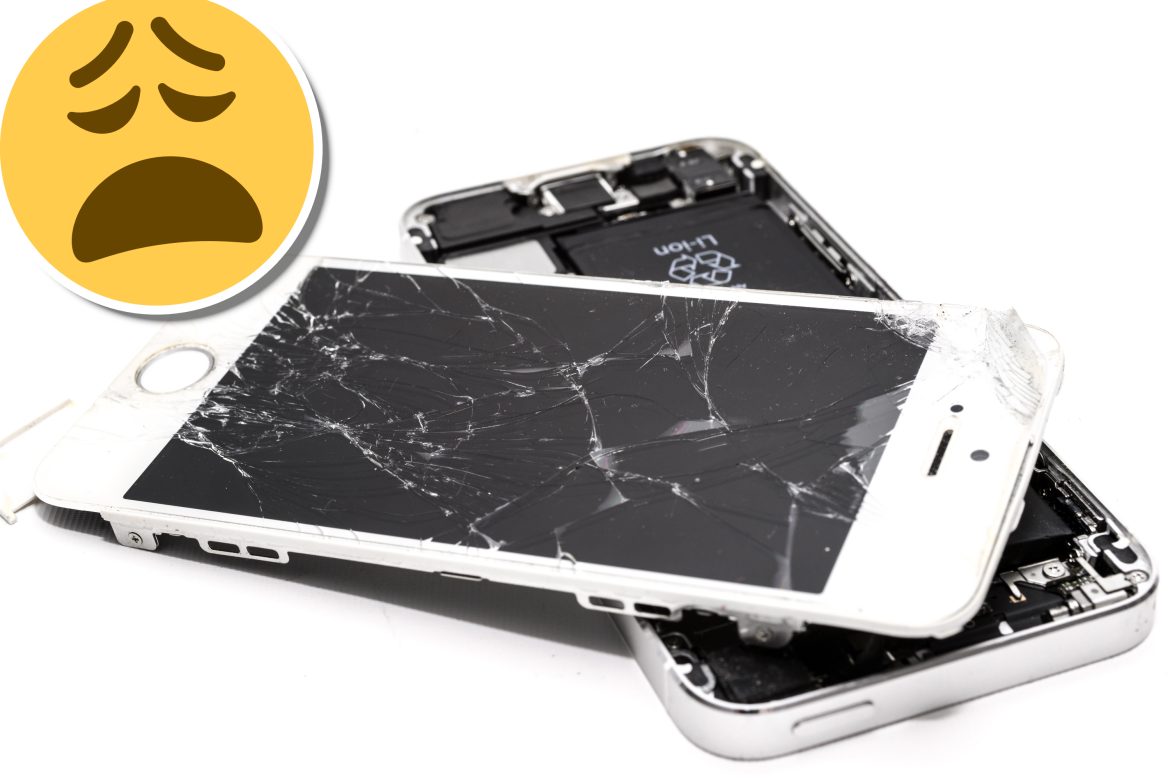 écran smartphone cassé que faire