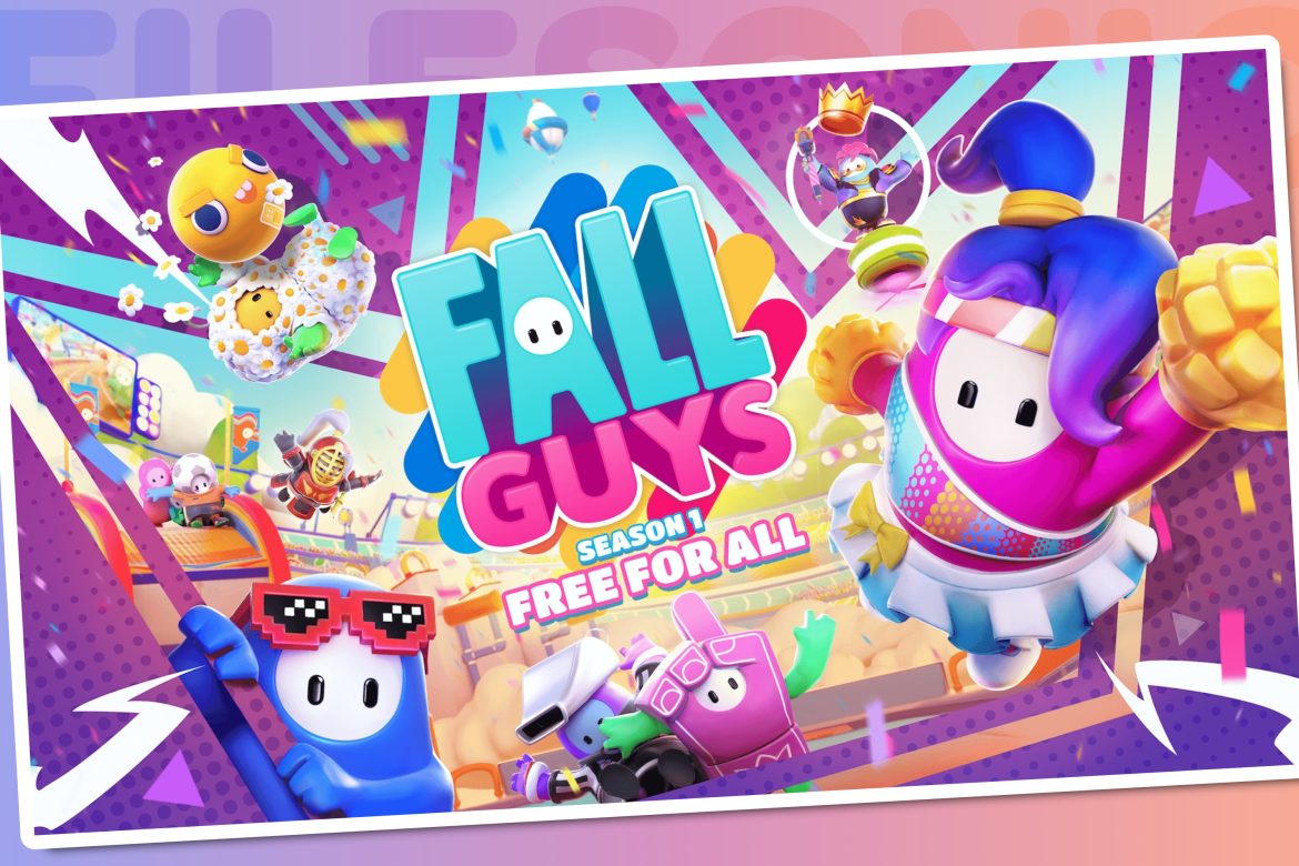 Fall guys gratuit sur pc console playstation switch xbox