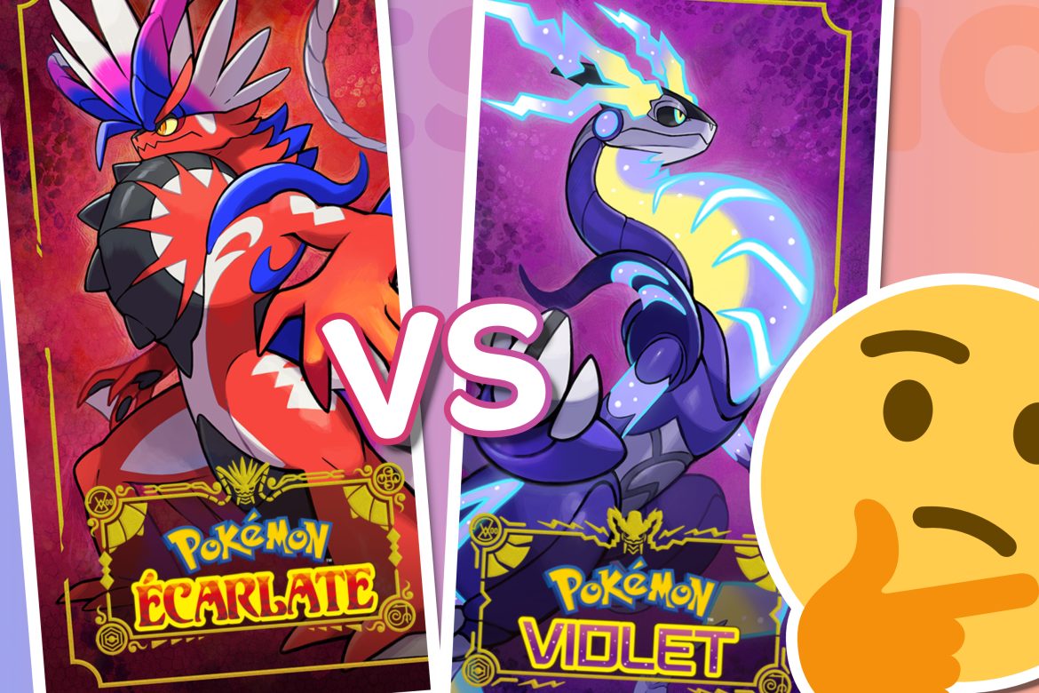 Pokémon Violet et Écarlate quelles différences ? FileSonic